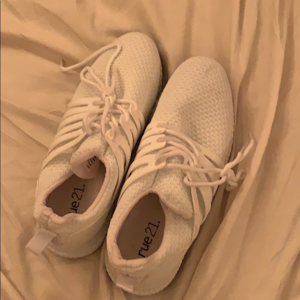white shoes
